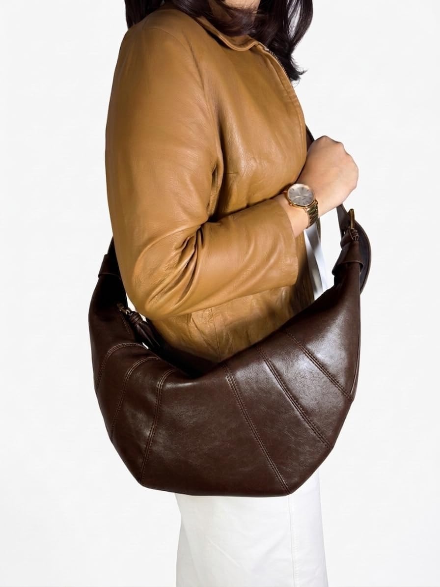 Croissant Bag in Coffee — photo 5